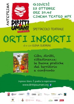 Spettacolo Orti Insorti Spettacolo Orti Insorti